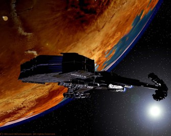 Освоение Солнечной системы и межзвездные полёты в научно-фантастических произведениях.